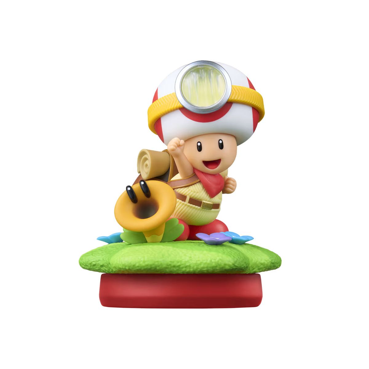 NINTENDO - Amiibo Super Mario Bros Wonder-Captain Toad & Talking Flower