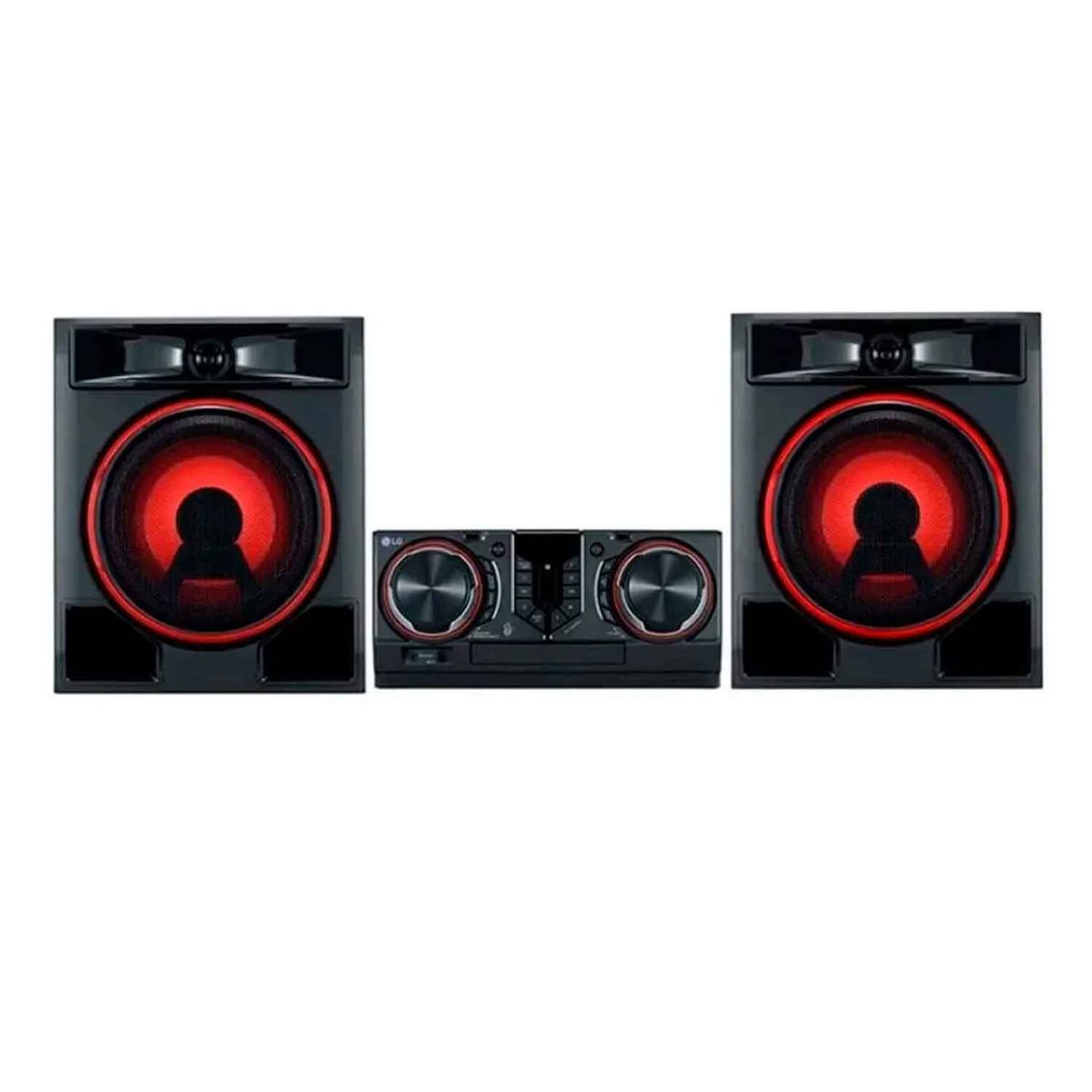 LG - Minicomponente LG XBOOM CL65 950W bluetooth, luces multicolor, Karaoke Star, bajos potentes