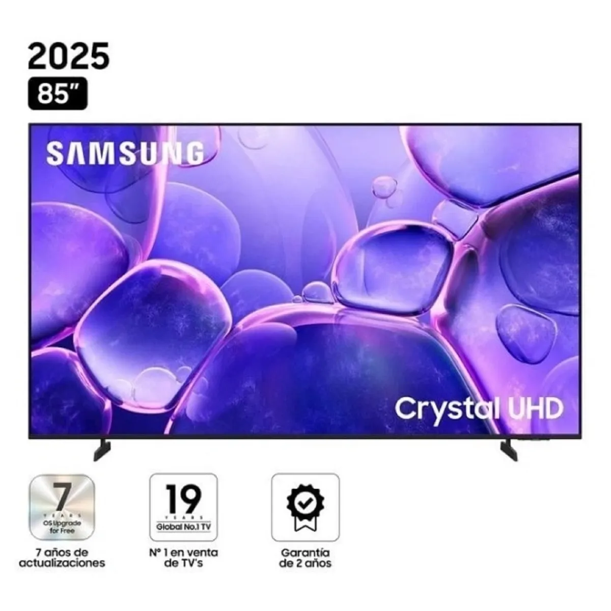 SAMSUNG - TELEVISOR SMART TV SAMSUNG 4K ULTRA HD 85 CRYSTAL UHD U8000F UN85U8000FGXPE
