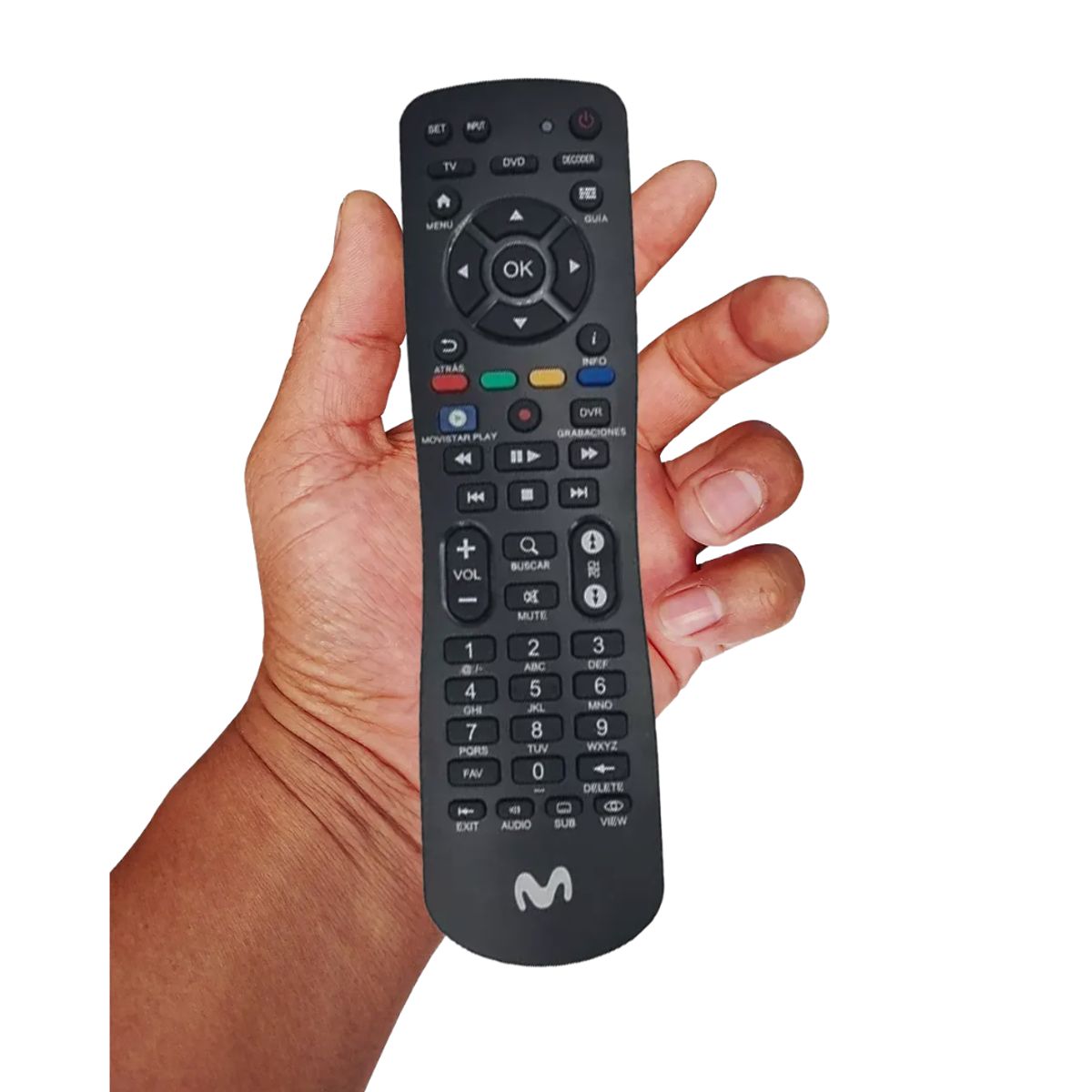 GENERICO - Control Remoto Movistar Decodificador  +  PILAS Gratis
