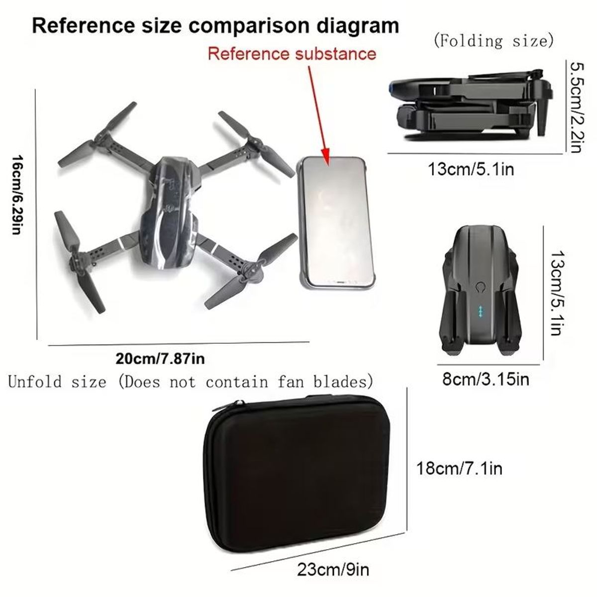 GENERICO - Drone E99 Pro - Wifi