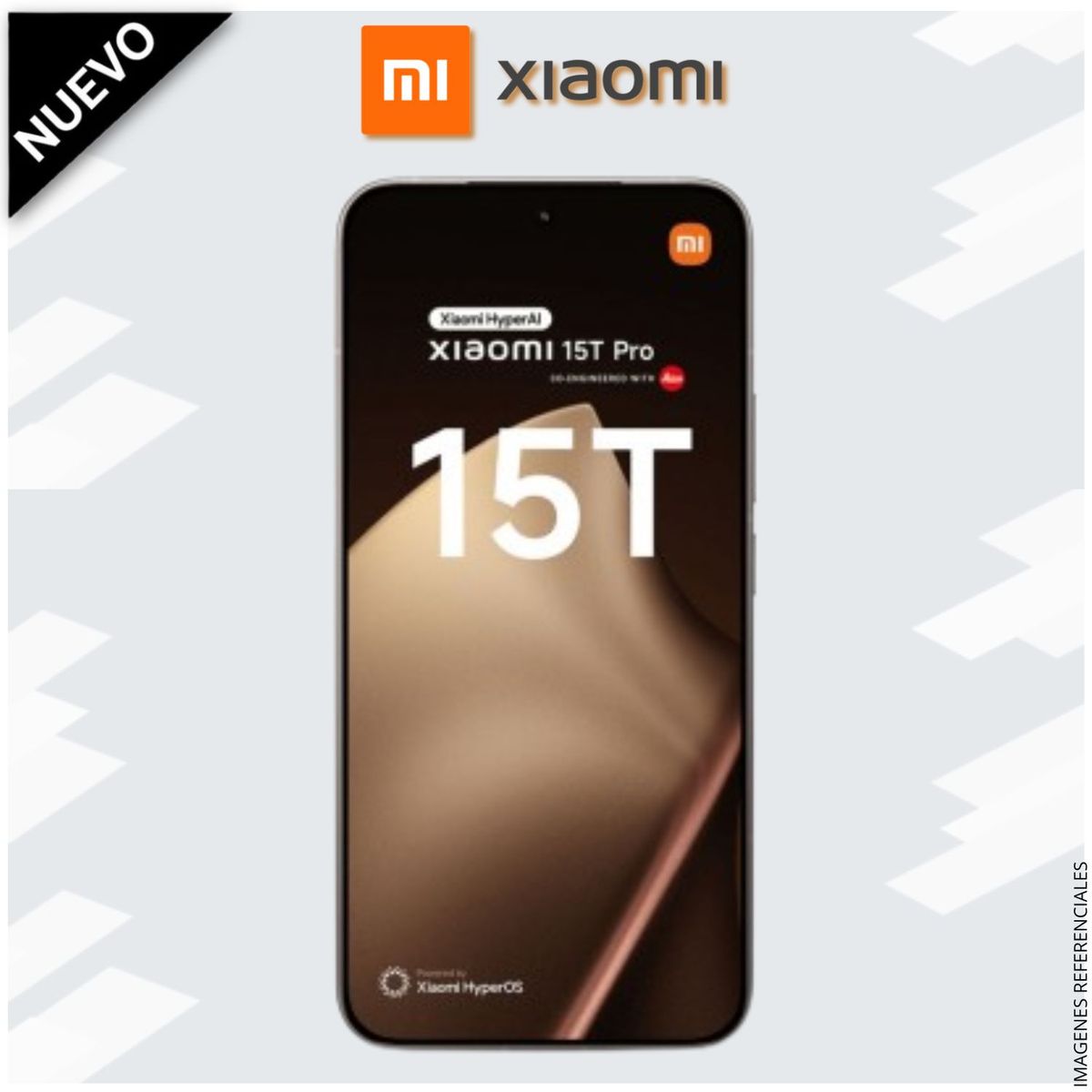 XIAOMI - Celular Smartphone Xiaomi 15T PRO 512GB ROM 12GB RAM 1.5K 144Hz AMOLED  - Oro Moca