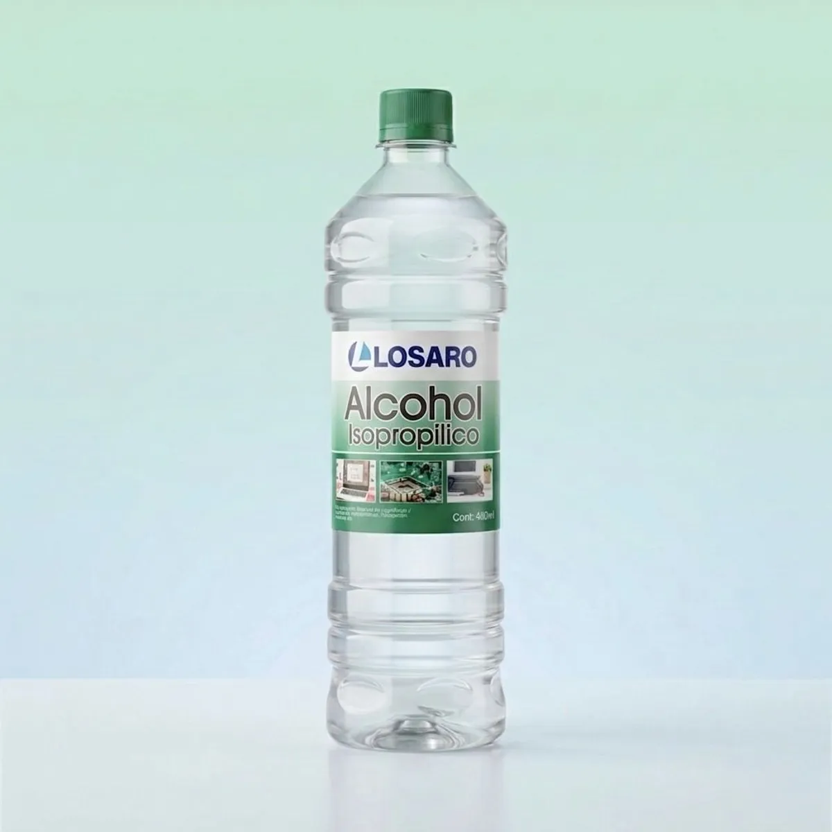 LOSARO - ALCOHOL ISOPROPILICO 450ML - FACIL DE USAR