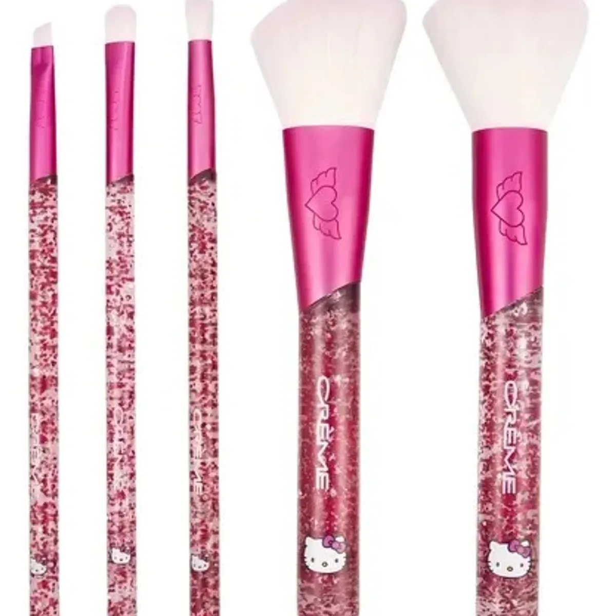 SANRIO - Set de brochas para maquillaje Hello Kitty