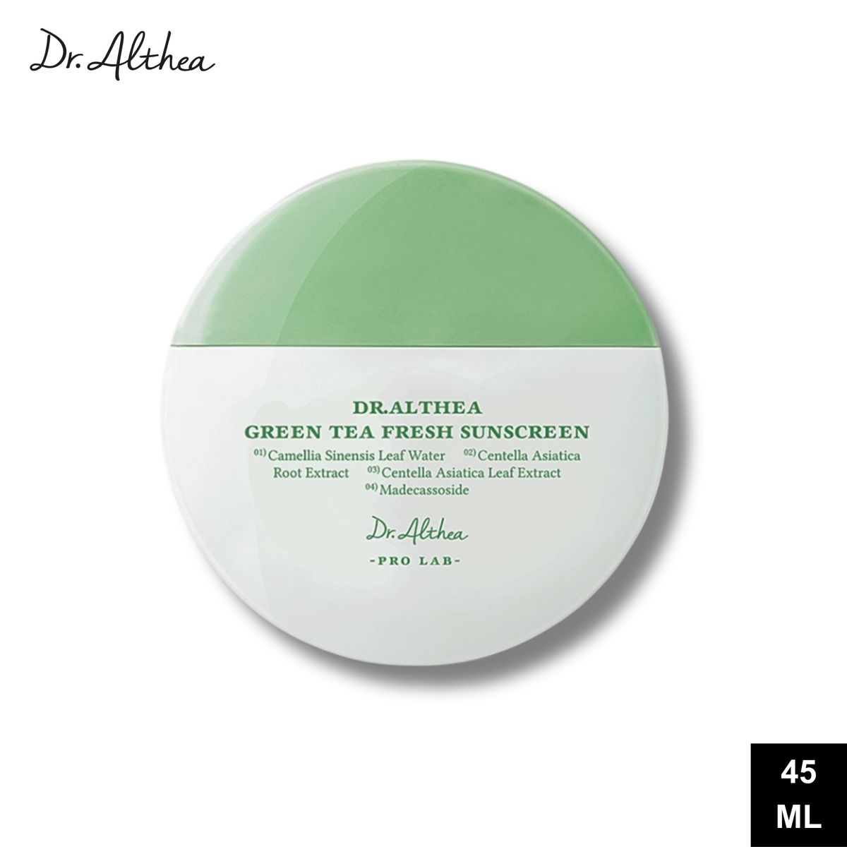 Dr Althea - Protector Solar en Crema Todo Tipo de Piel - Green Tea Fresh Sunscreen 45ml