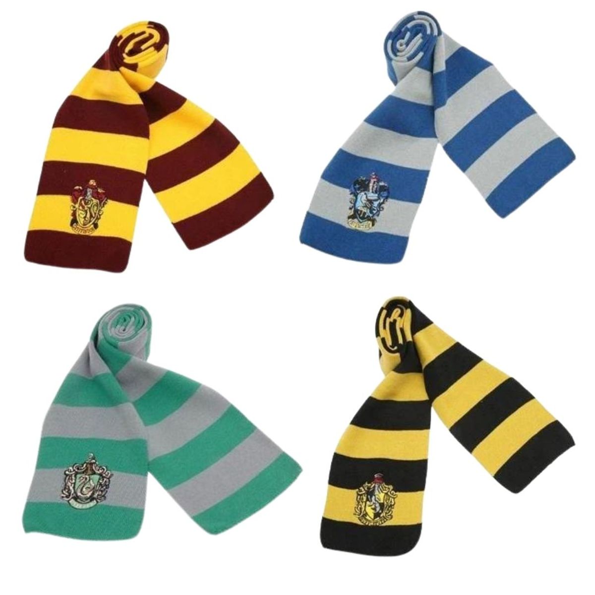 GENERICO - Chalina Hufflepuff Bufanda Hogwarts - Mide 170x17 cm