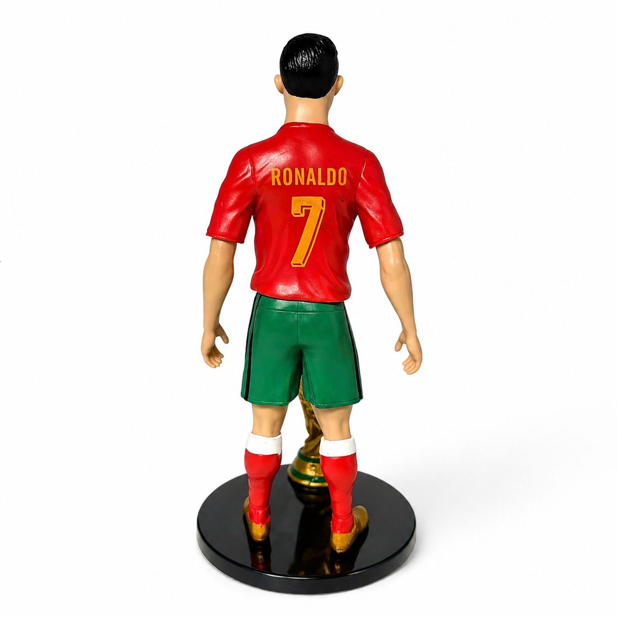 GENERICO - Figura de colección CRISTIANO RONALDO- Futbol copa mundial  EDICION LIMITADA - 25 cm. de Alto.