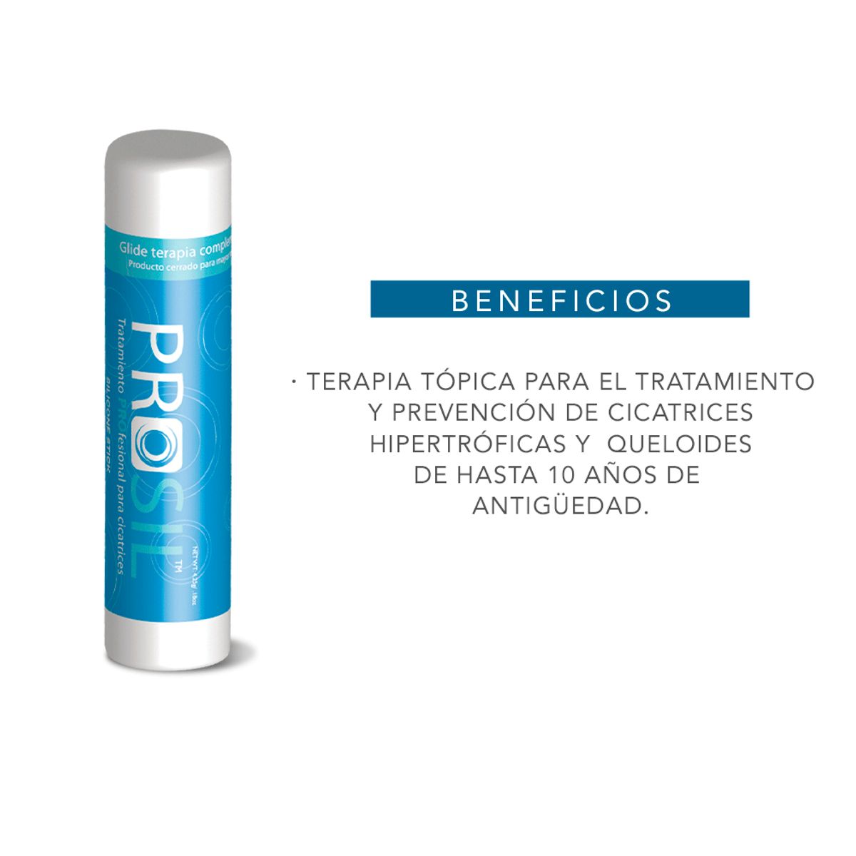 PROSIL - Barra de Silicona ProSil para Tratamiento de Cicatrices 4.25 gr