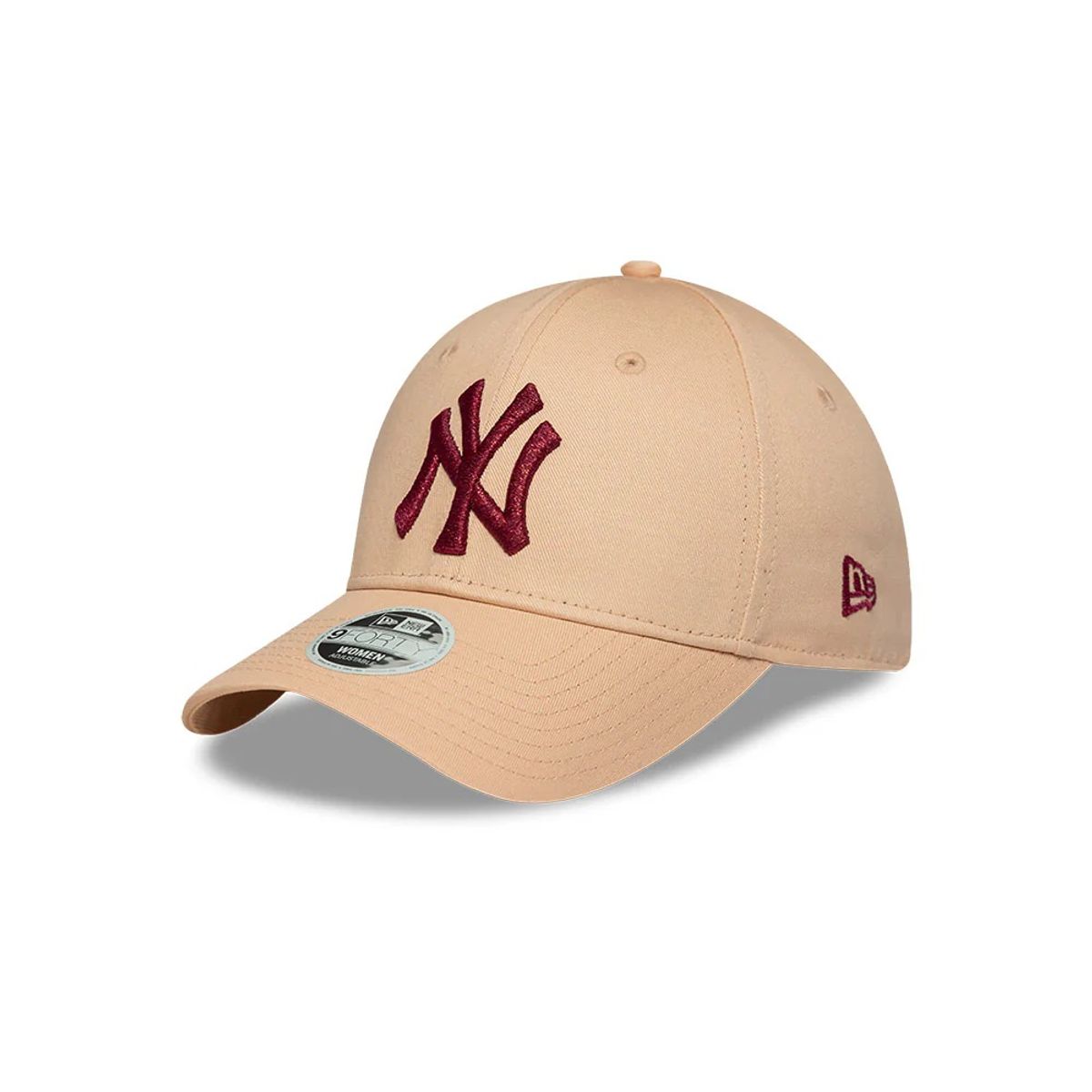 New Era - New York Yankees Womens Metallic Logo 9FORTY Strapback Rosa
