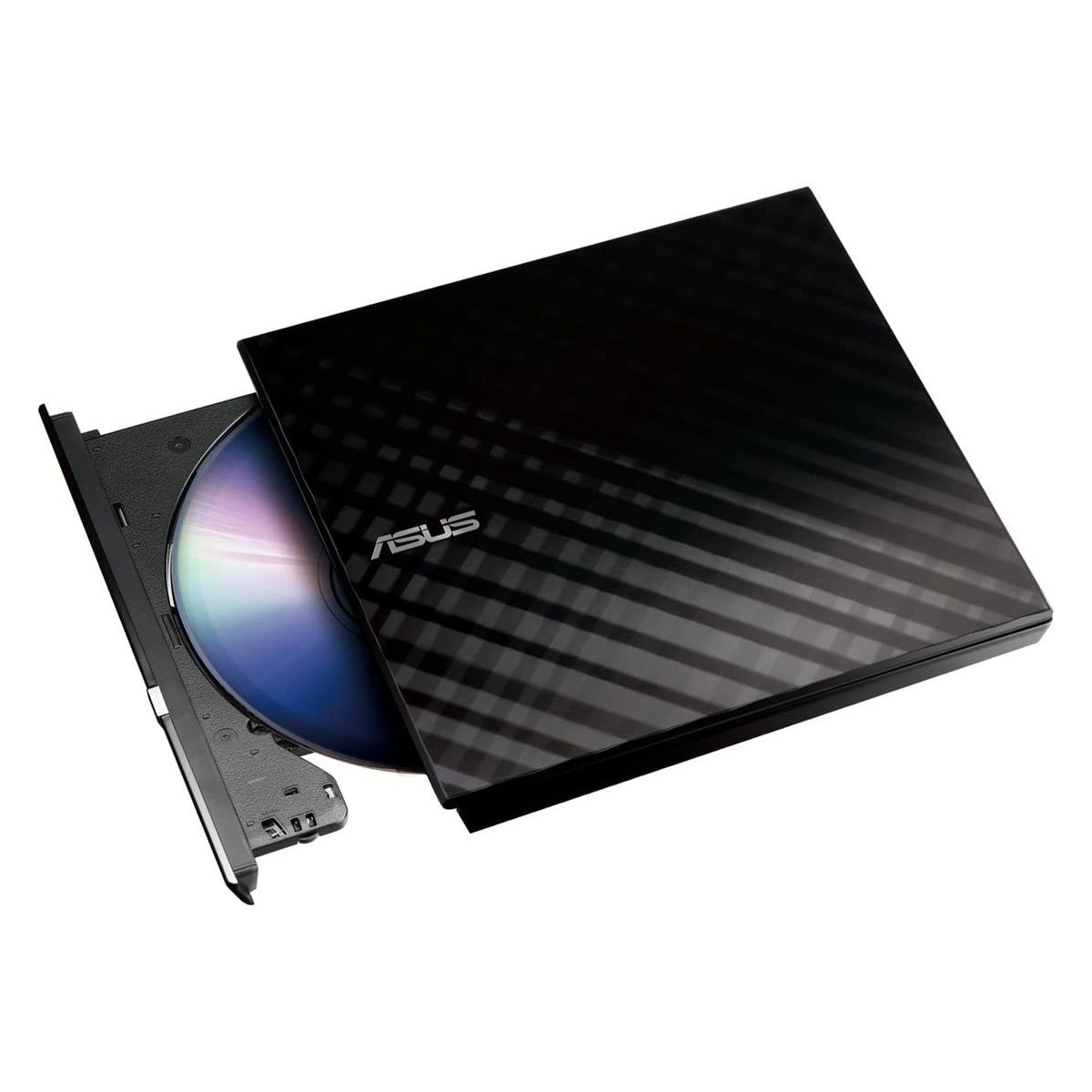 ASUS - Lectora Grabadora Externa ASUS Slim CD - DVD Negro USB - Nuevo - caja levemente dañada