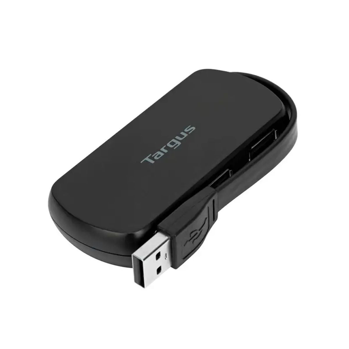 TARGUS - HUB USB Targus ACH114US de 4 puertos USB-A 2.0 en color negro para conexiones rápidas y se