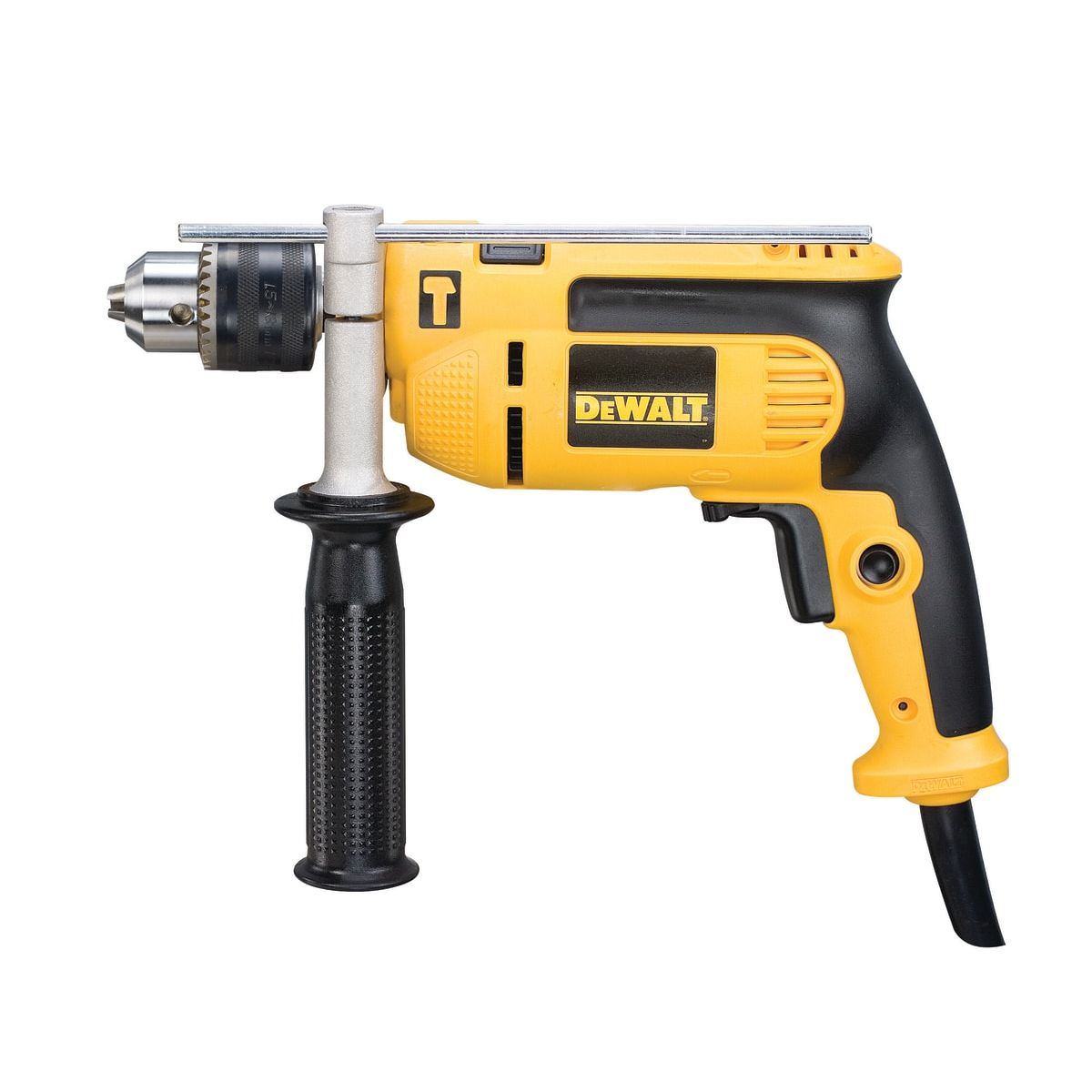 DEWALT - Taladro Percutor DeWalt 12 650w + Maleta Plástica - DWD024K-B2