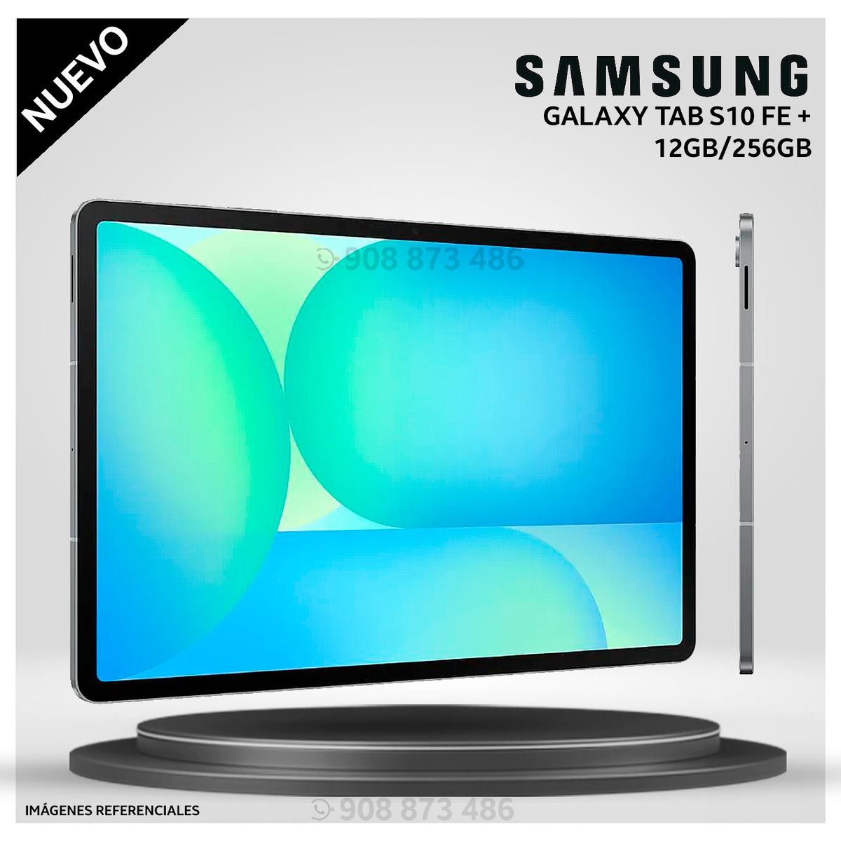 SAMSUNG - Tablet Samsung Galaxy Tab S10 FE+ 13.1 pulg. WUXGA  256GB 12GB RAM - GRAY