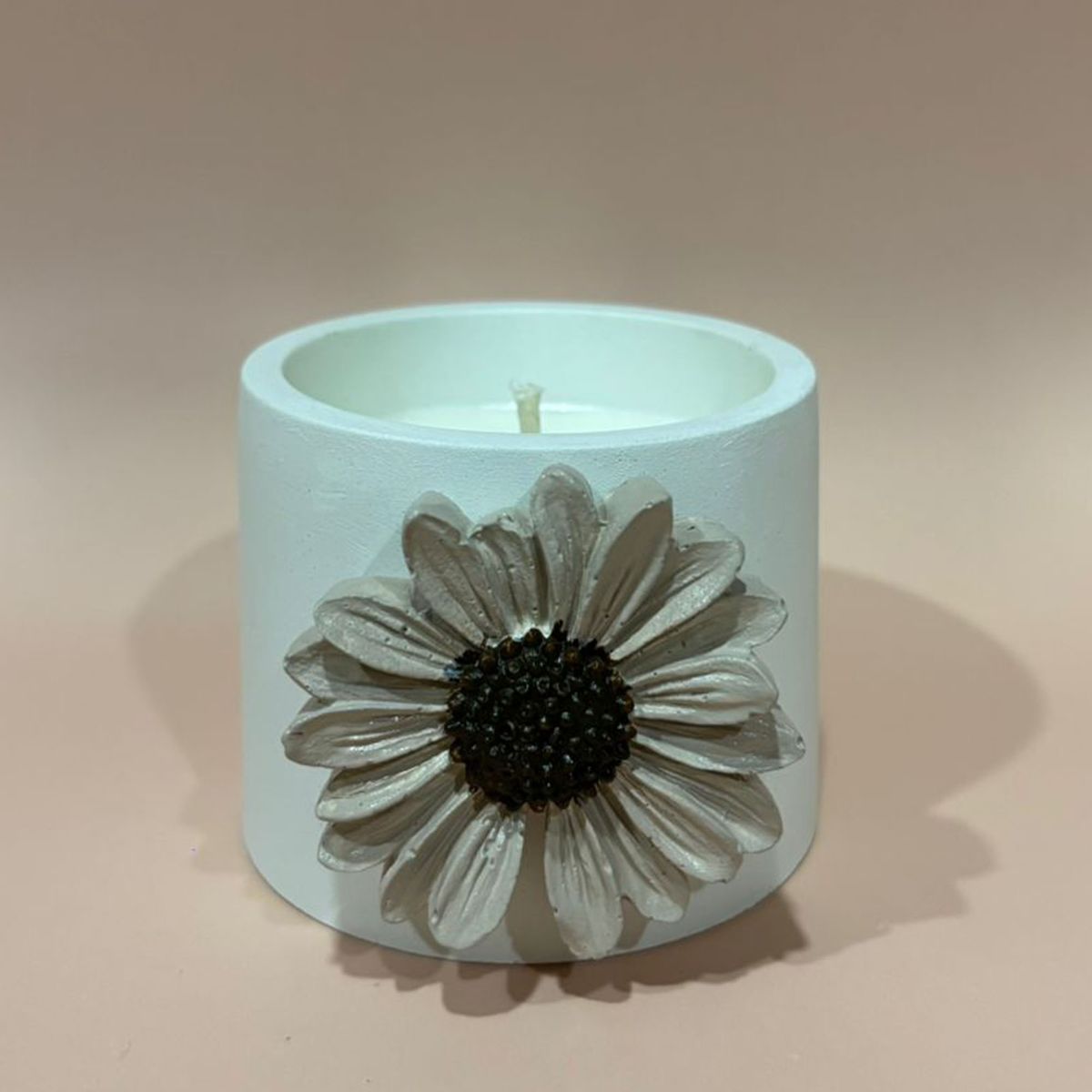 GENERICO - Maglo Home - Vela de soya envase con flor aromatica granada intensa