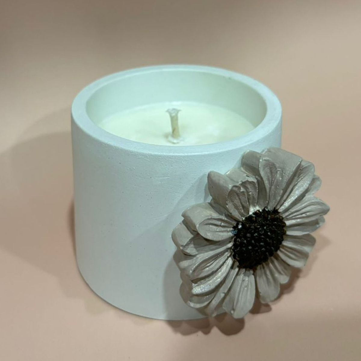 GENERICO - Maglo Home - Vela de soya envase con flor aromatica granada intensa