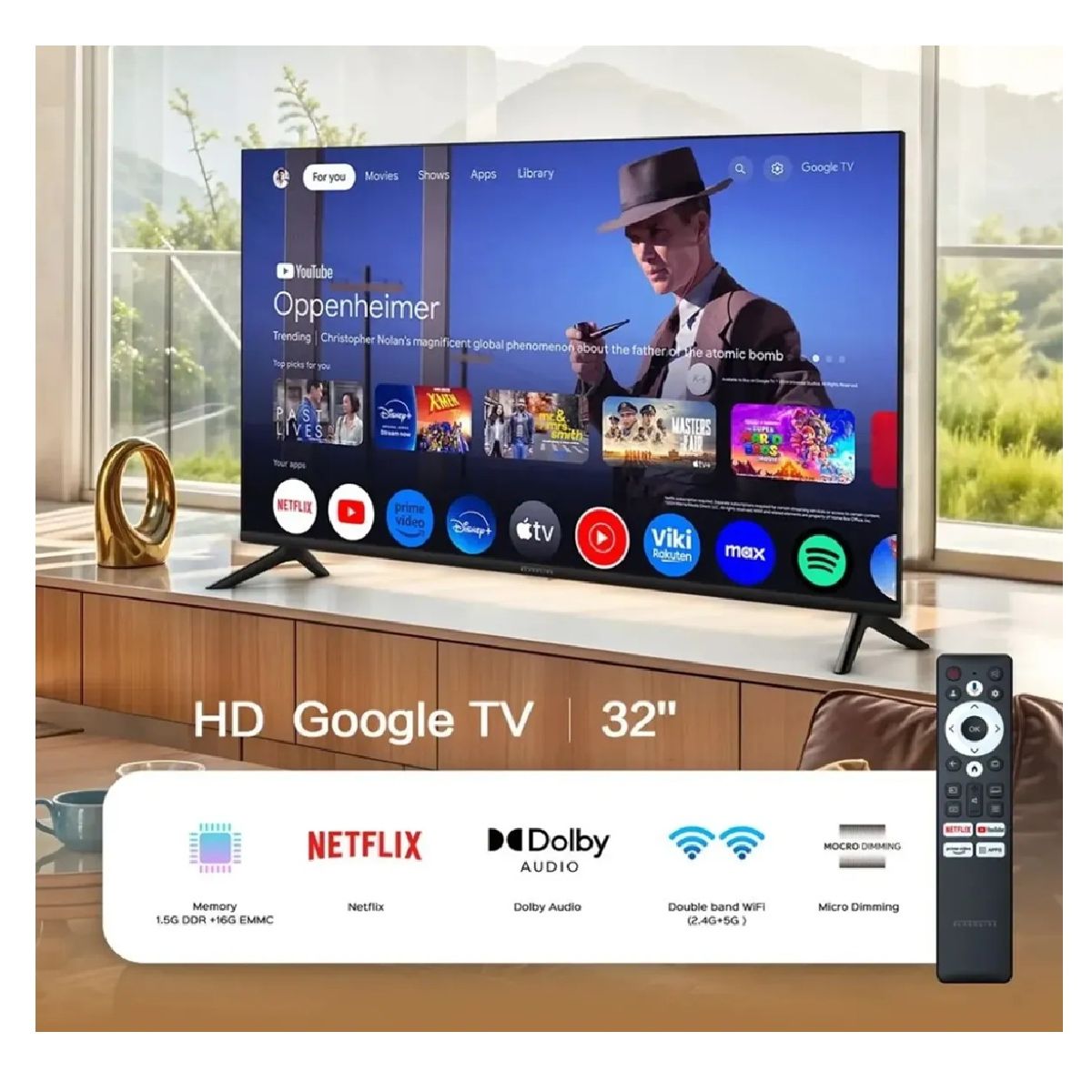 BLACKLINE - TELEVISOR SMART TV LED 32” HD  BL32-T3000HD