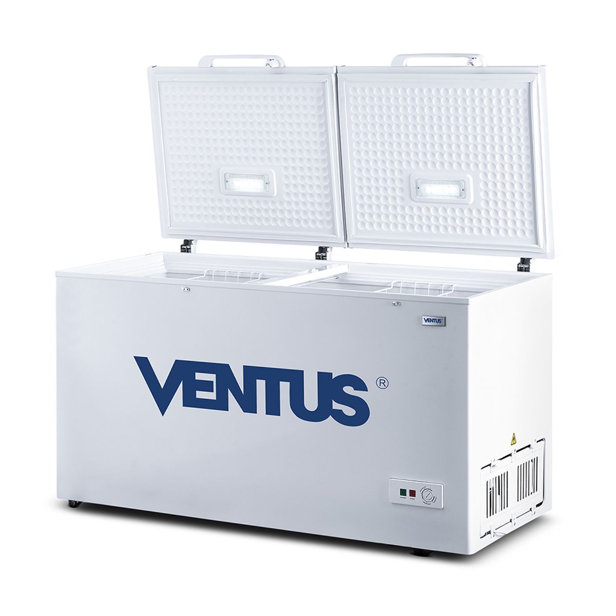 VENTUS - Congeladora VENTUS 430L CTV-430 Doble tapa dura Blanco