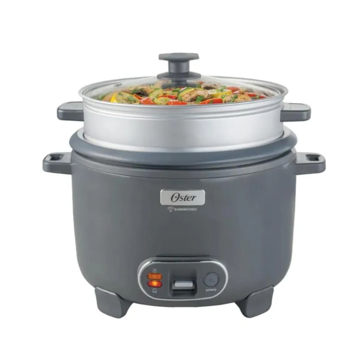 OSTER - Oster Arrocera Multifuncional Oster CKSTRC15DFSKE-053 15 Tazas Gris