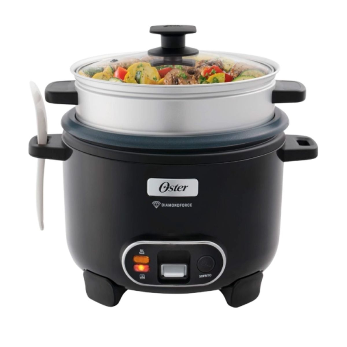 OSTER - Oster Arrocera Multifuncional Oster CKSTRC10DFBLK-053 10 Tazas Negro
