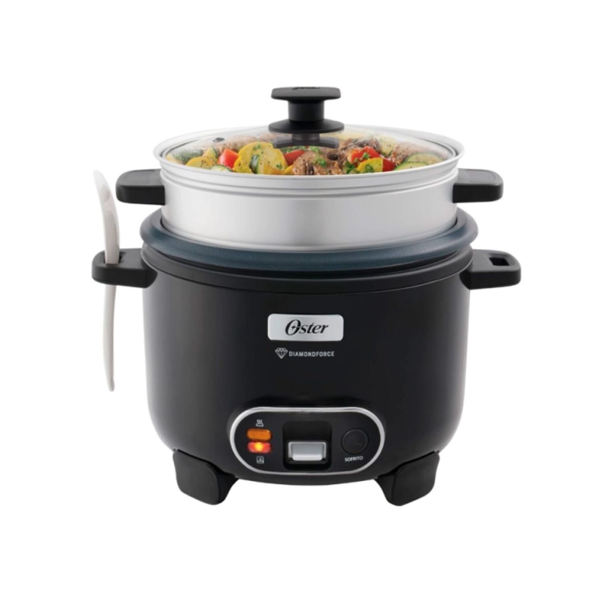 OSTER - Oster Arrocera Multifuncional Oster CKSTRC10DFBLK-053 10 Tazas Negro