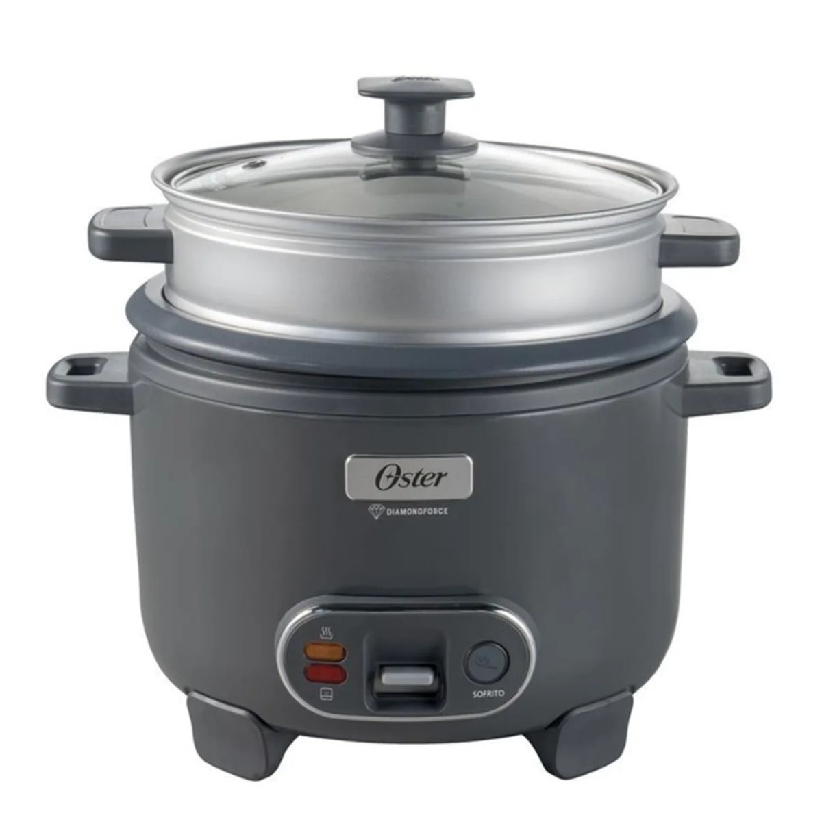OSTER - Oster Arrocera Multifuncional Oster CKSTRC10DFSKE-053 10 Tazas Gris