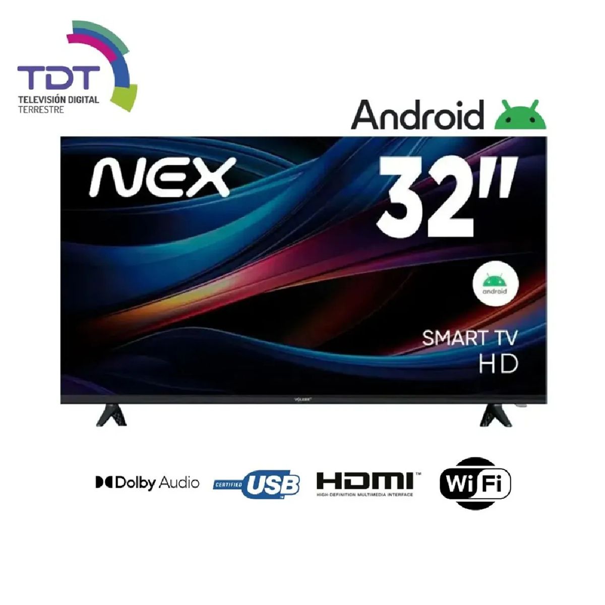 NEX - TELEVISOR NEX 32 HD SMART TV TVLED32S