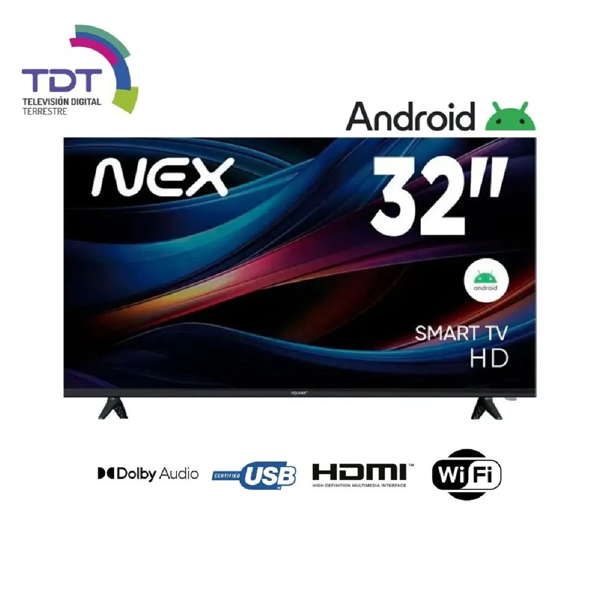 NEX - TELEVISOR NEX 32 HD SMART TV TVLED32S