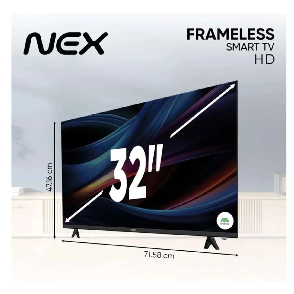 NEX - TELEVISOR NEX 32 HD SMART TV TVLED32S