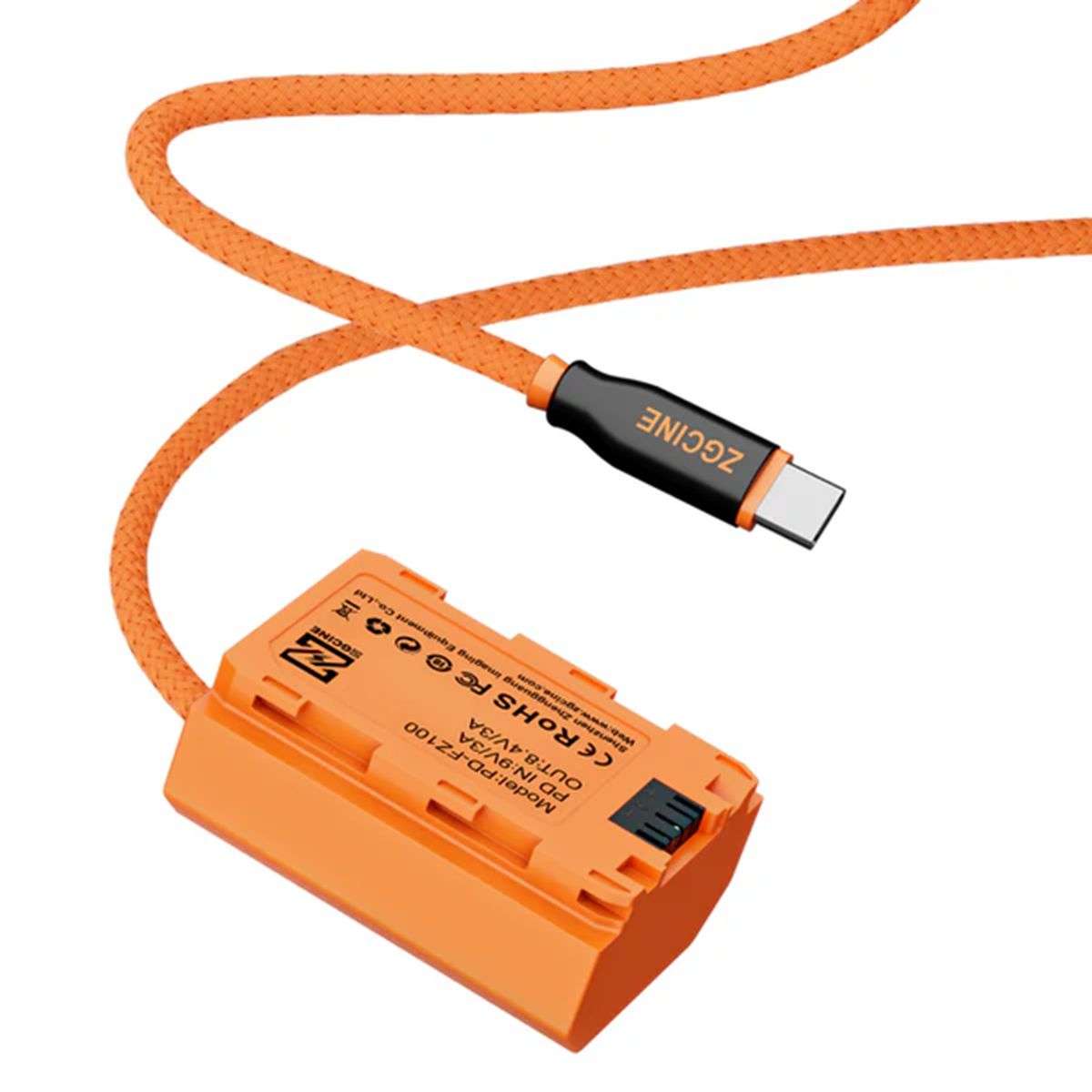 GENERICO - Dummy Battery para Sony NP-FZ100 ZGCINE PD-FZ100 USB-C
