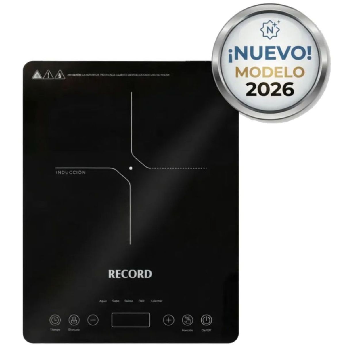 RECORD - Cocina Eléctrica de Inducción Record Una Hornilla Negro