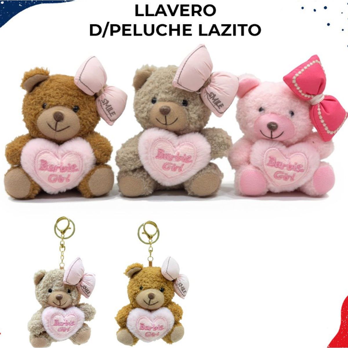 MINI LLAVERO DE PELUCHE, marca GENERICO - Foto Principal