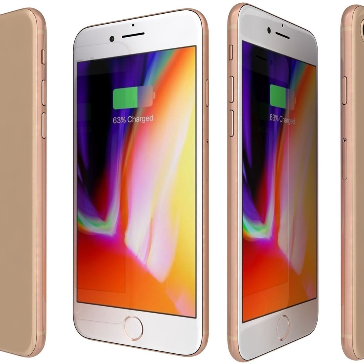 APPLE - iPhone 8 128GB, Rosado, Grado A, Entrega Inmediata, Reacondicionado