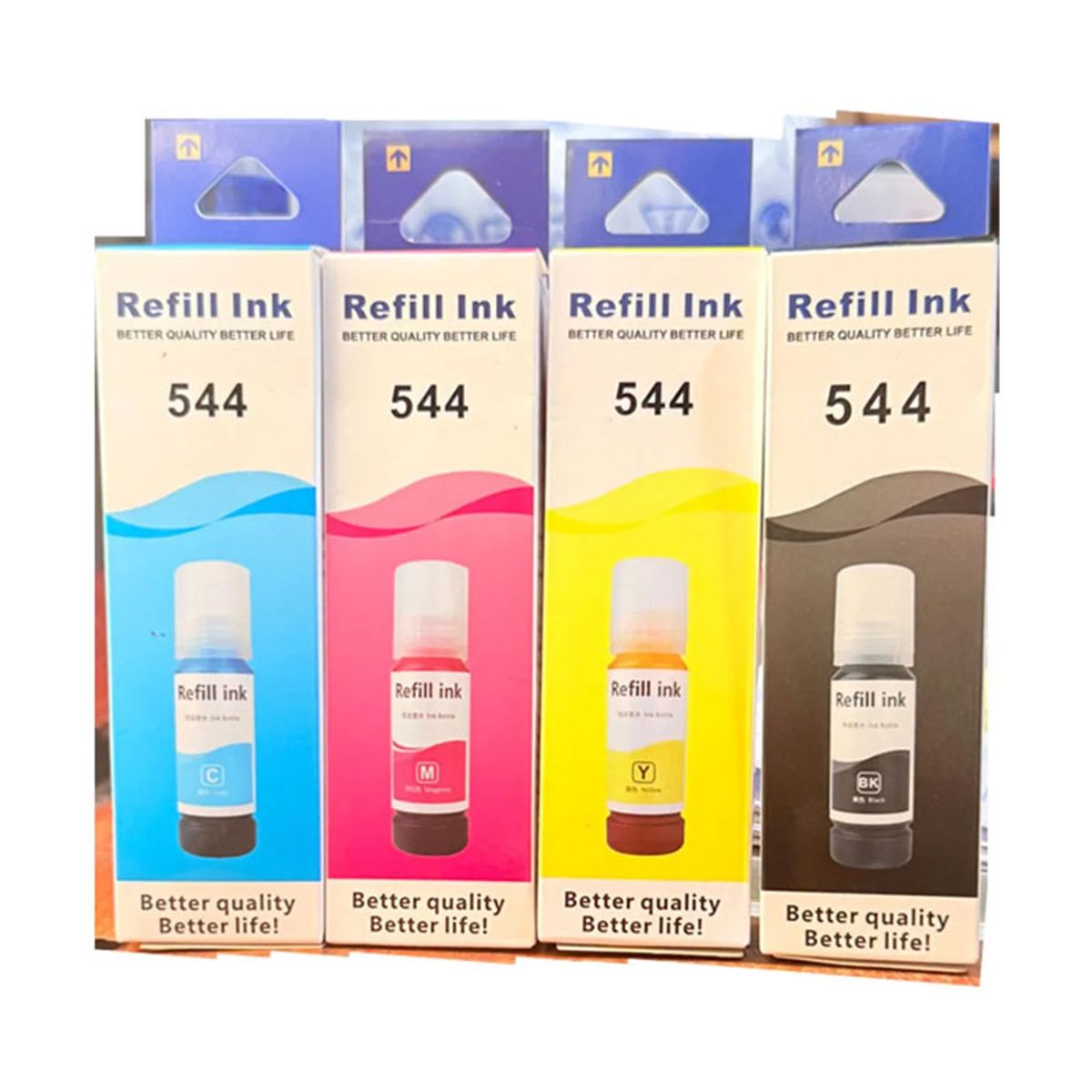 GENERICO - Kit deTinta compatible T544 para Impresoras Epson L1110 L3110 L3150 L5190