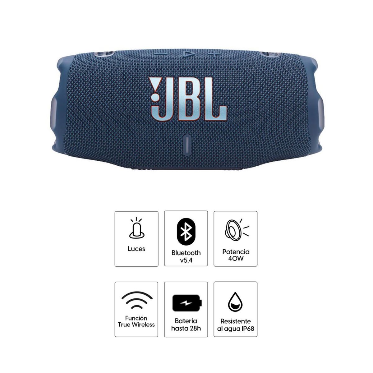 OEM - Parlante Portatil JBL Charge 6 Blutooht Color Azul