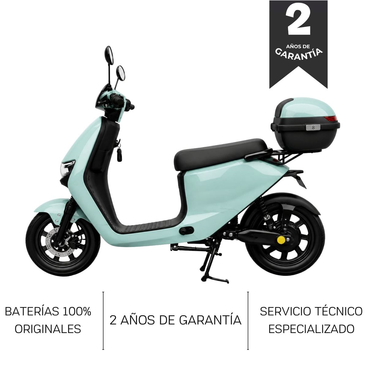 MOVEEN - BICIMOTO ELÉCTRICA MOVEEN URBAN VENUS LITHIUM EXTRAIBLE + CAJUELA GRATIS