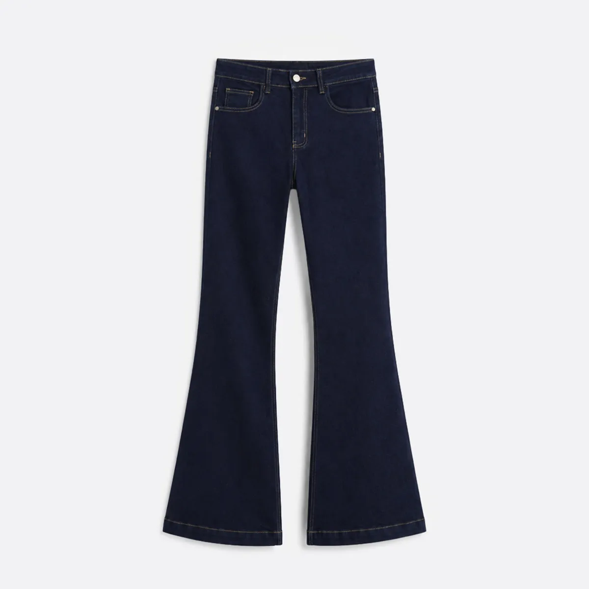 LUVARO - Pantalón Flare Tiro Alto