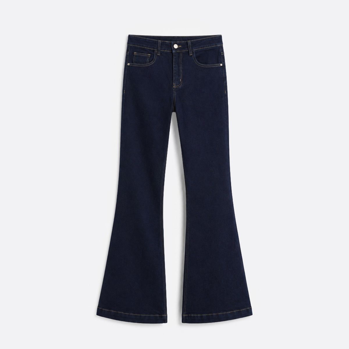 LUVARO - Pantalón Flare Tiro Alto