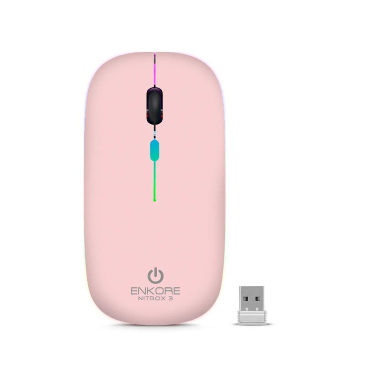 ENKORE - MOUSE ENKORE INALAMBRICO NITROX 3 ENK M205 + PAD MOUSE