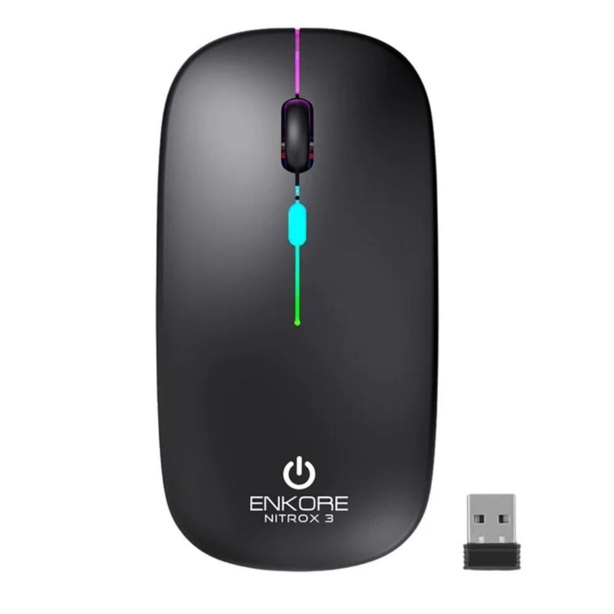 ENKORE - MOUSE ENKORE INALAMBRICO NITROX 3 ENK M205 + PAD MOUSE