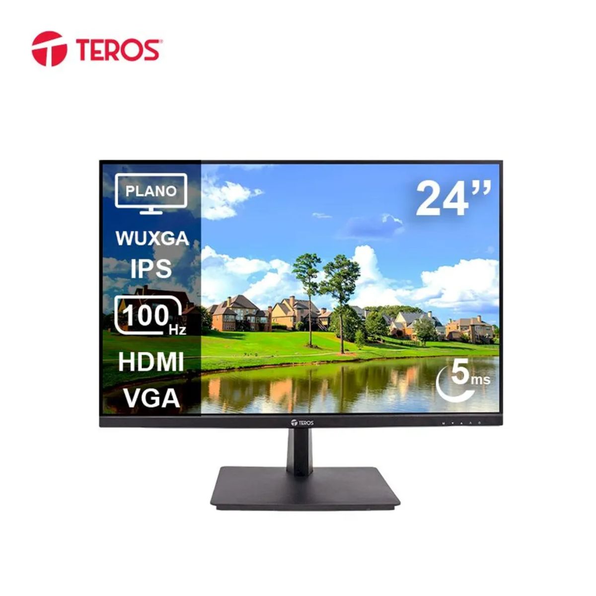 Teros - Monitor Teros TE-2420CS de 24 Pulgadas Full HD 1080p