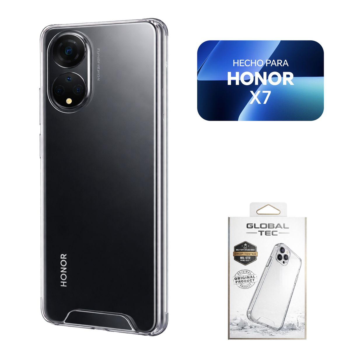 PERU IMPORTACIONES - Space Case Transparente Para Honor X7