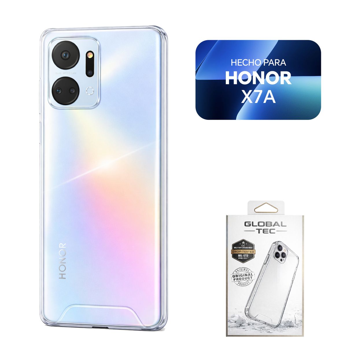 PERU IMPORTACIONES - Space Case Transparente Para Honor X7A