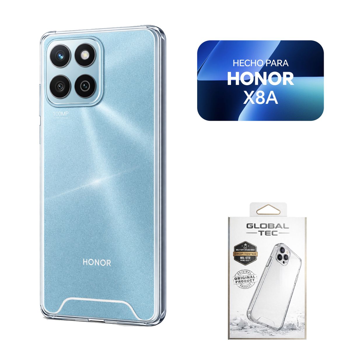PERU IMPORTACIONES - Space Case Transparente Para Honor X8A