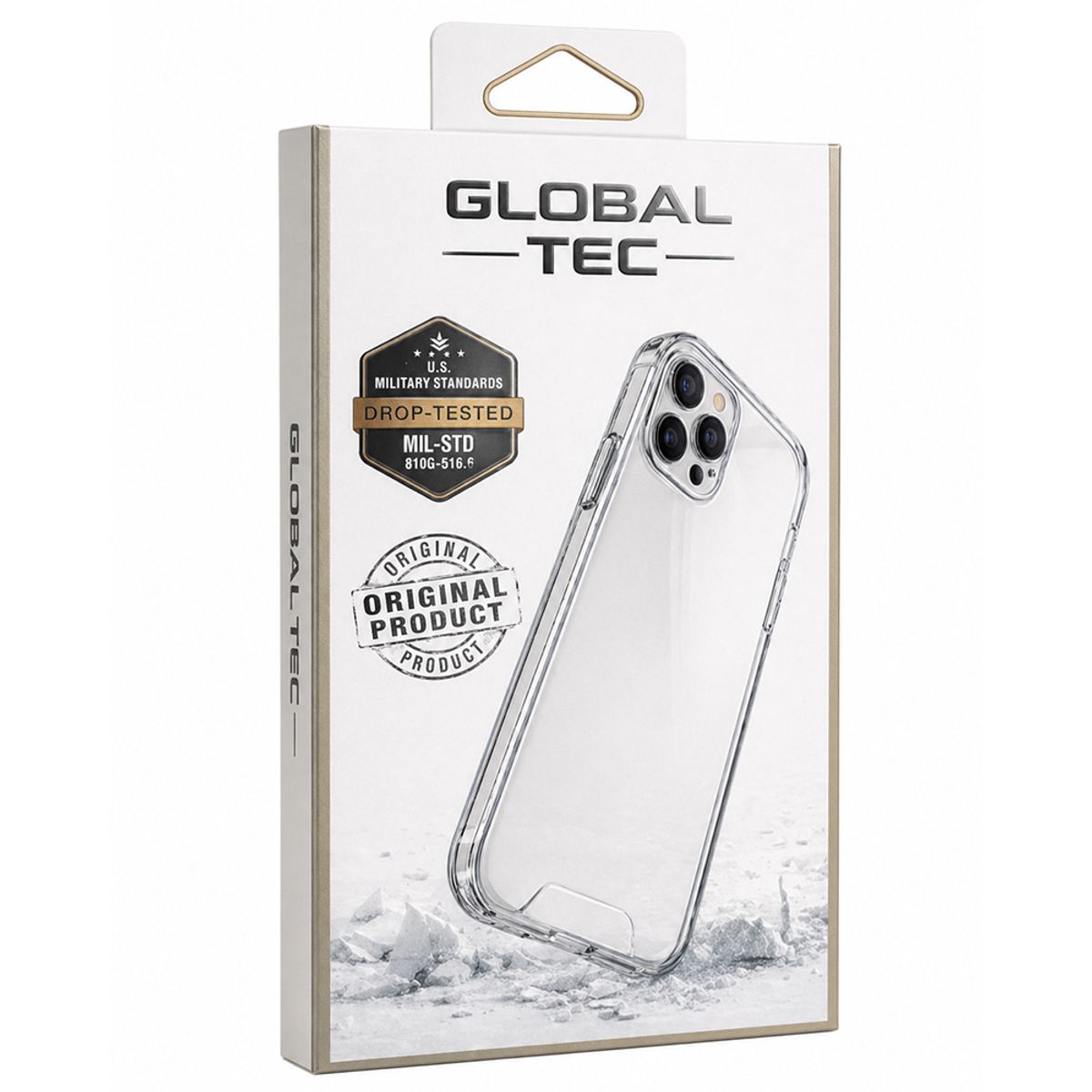 PERU IMPORTACIONES - Combo 3 Space Case Transparente Para Iphone 17 Pro Max Funda Para celular