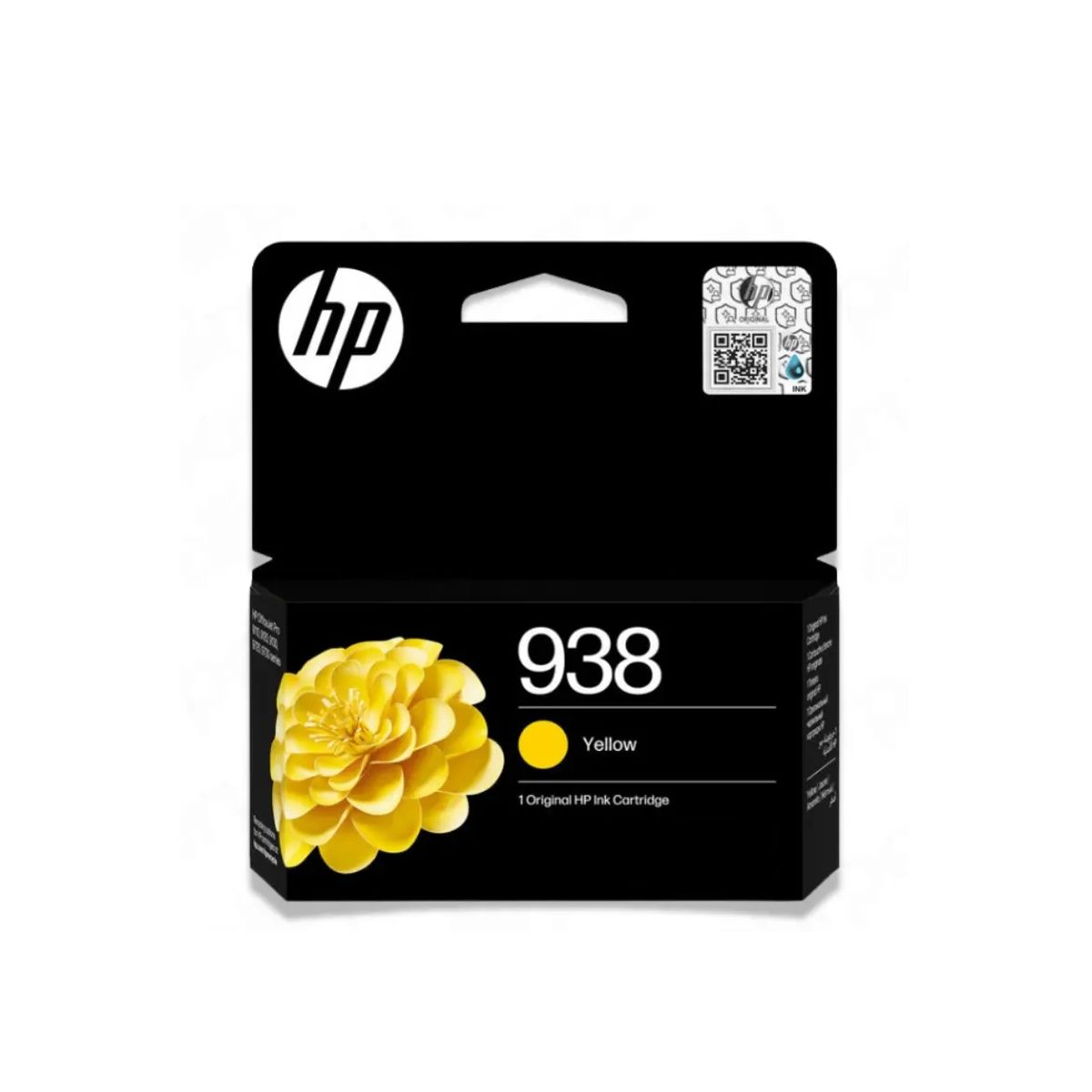 HP - Cartucho de Tinta HP 938 Amarillo 4S6X7PL OfficeJet 9130, 9730 Original