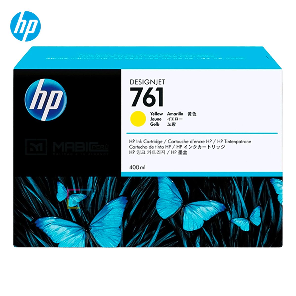 HP - Kit Tinta HP 761 Designjet Z6810, Z6200 Original  - 400ml