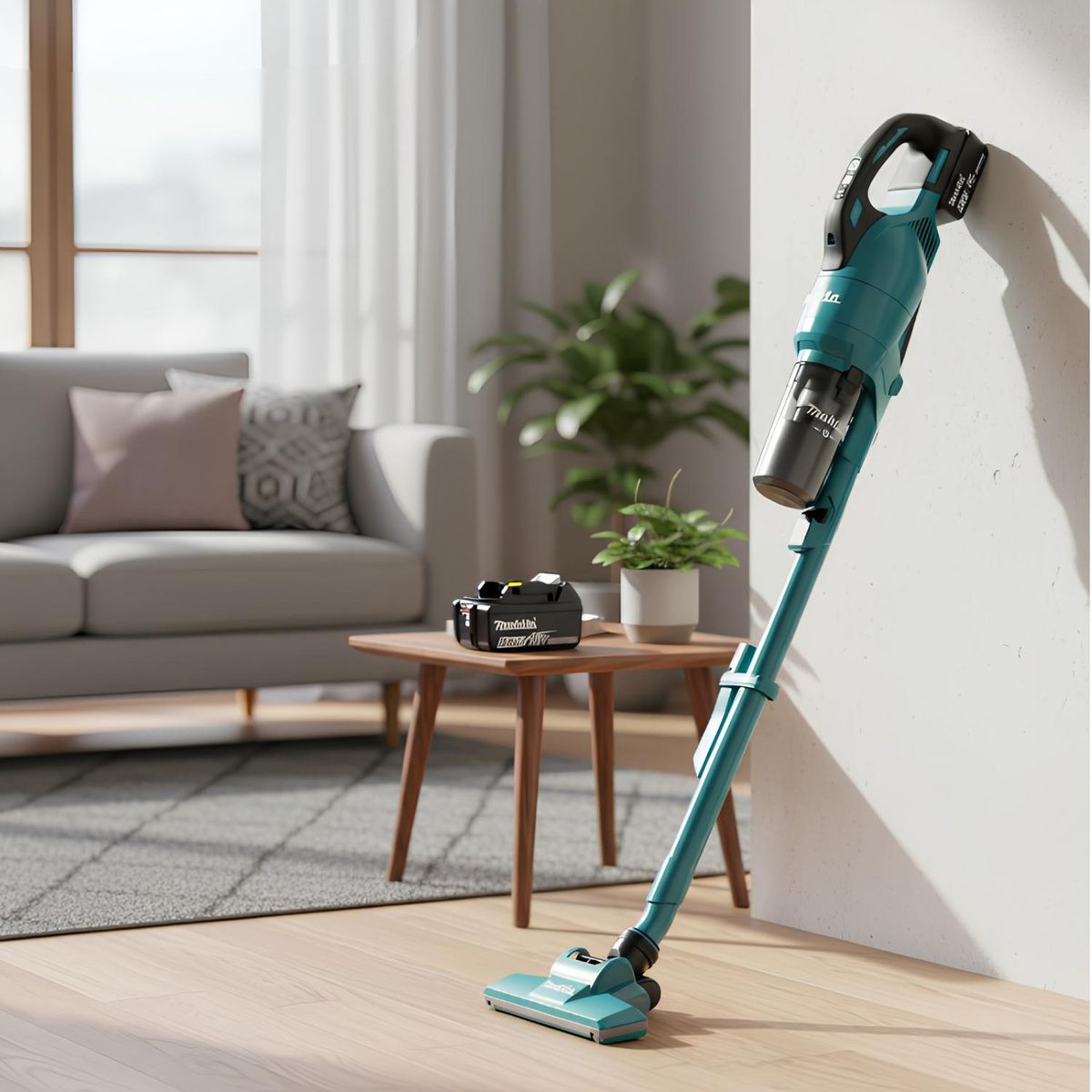 MAKITA - Aspiradora inalambrica 18v LXT 250ml + bateria 3ah y cargador Makita