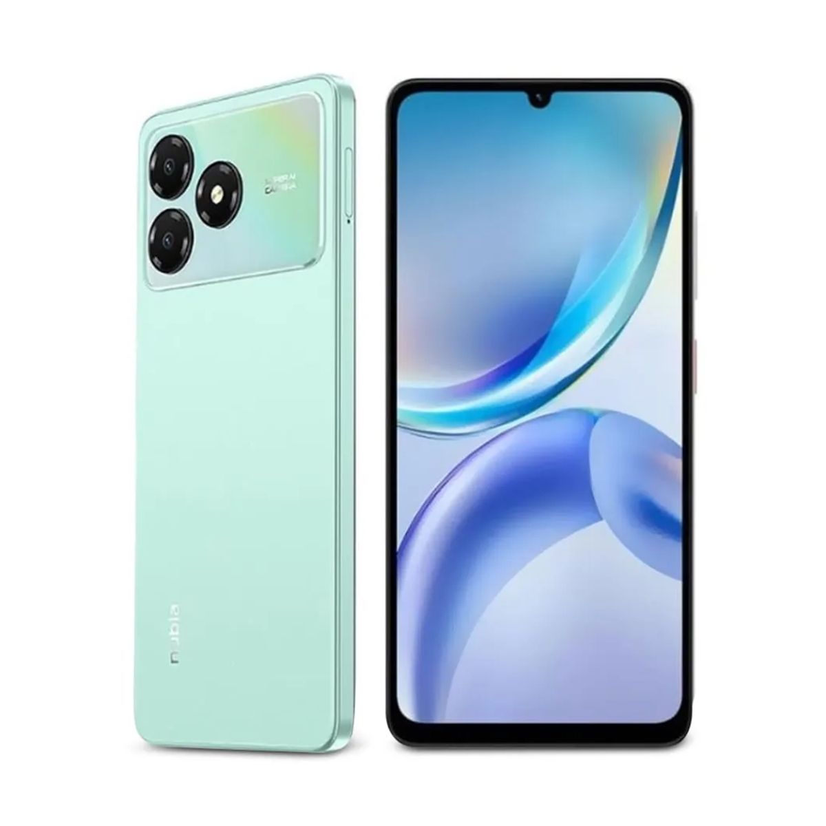 ZTE - Celular ZTE A36 2GB RAM 64GB 6.75"  Pulg. Android 15 -  Verde