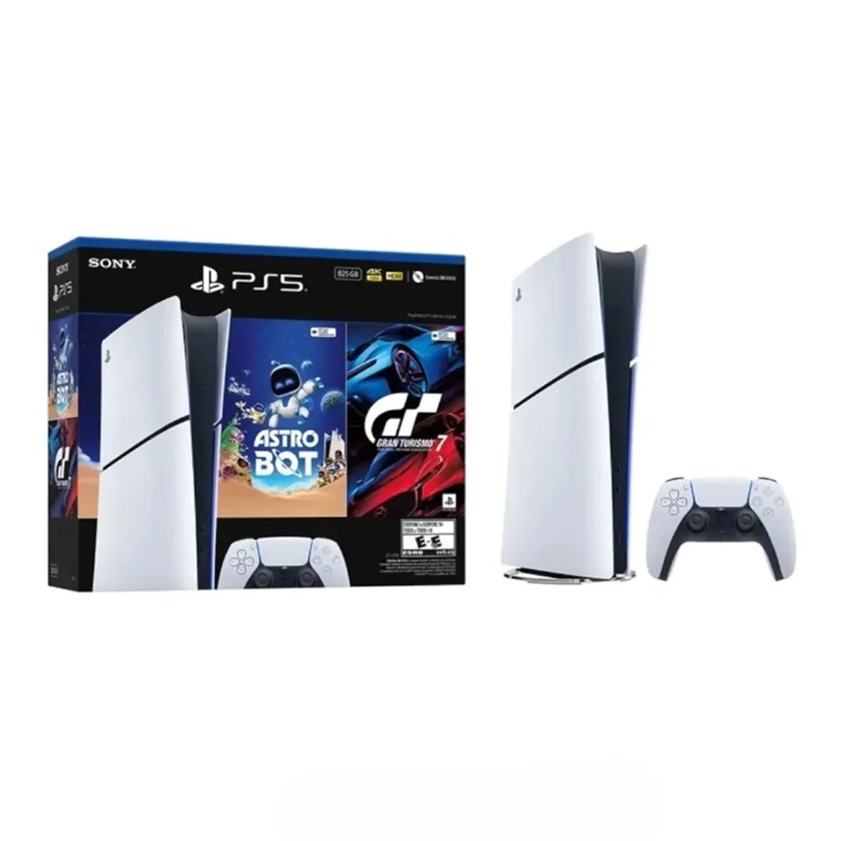 SONY - Consola PlayStation 5 Digital Bundle Gran Turismo 7 y Astrobot PS5