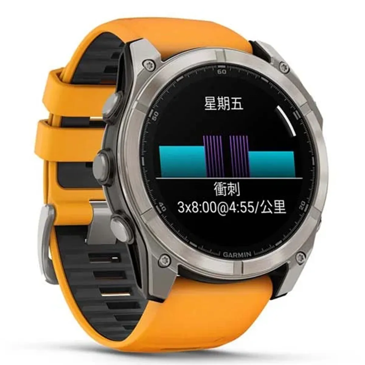 GARMIN - Garmin Reloj inteligente GPS avanzado  Fenix ​​8 51 mm con pantalla AMOLED.